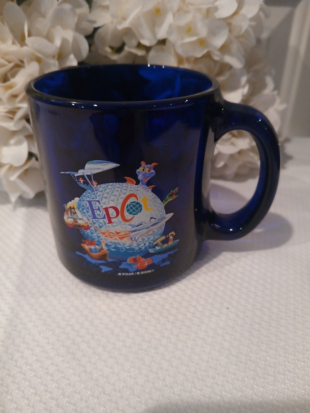 Rare Disney Epcot Vintage Tea Coffee Mug